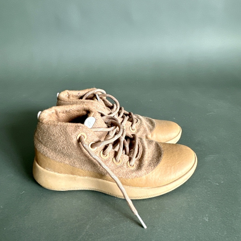 Allbirds Wool Runner Up Mizzle Plus Hazy Beige Shoes Chukka Boot Men Size 9